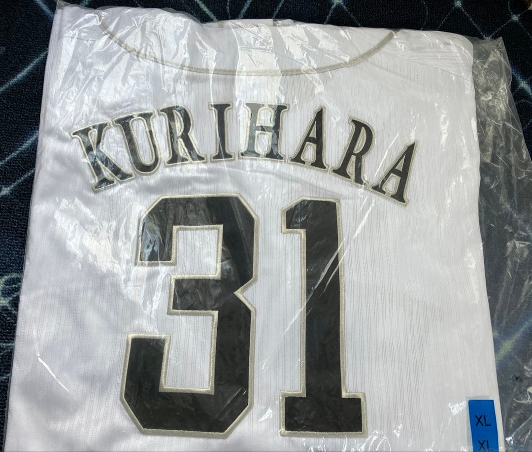ソフトバンクホークスレプリカユニフォーム　栗原選手旧背番号XL