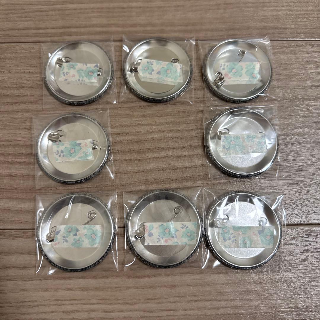 ポケふた缶バッジ、ブイズセミコンプリート8点セット