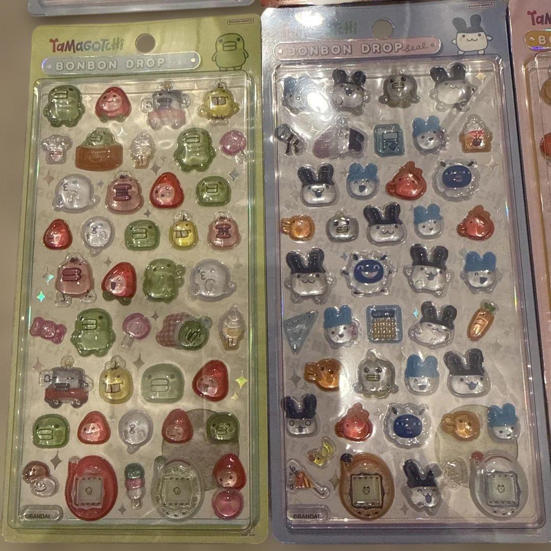 『正規品』たまごっちボンボンドロップシール　サンリオミニ全種　眼福12枚セット
