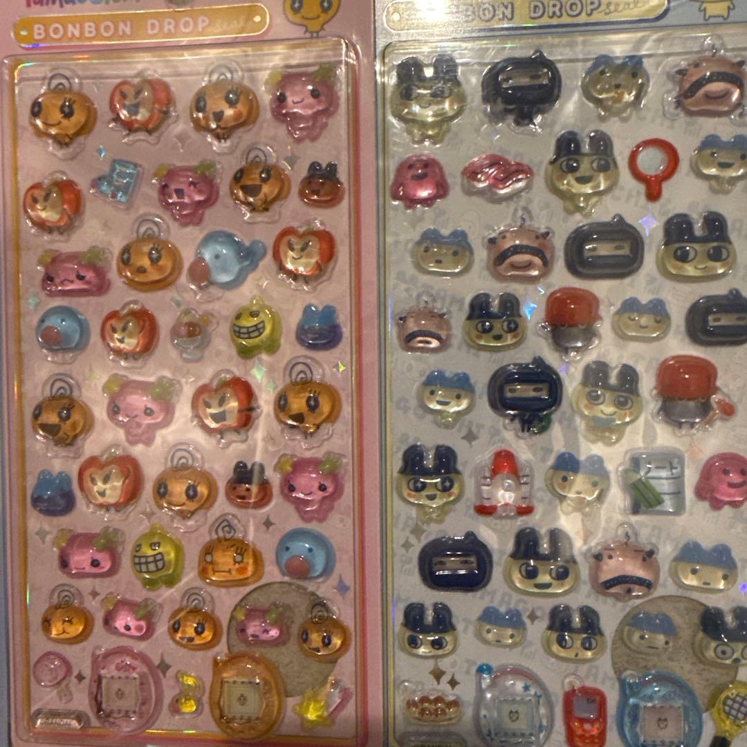 『正規品』たまごっちボンボンドロップシール　サンリオミニ全種　眼福12枚セット