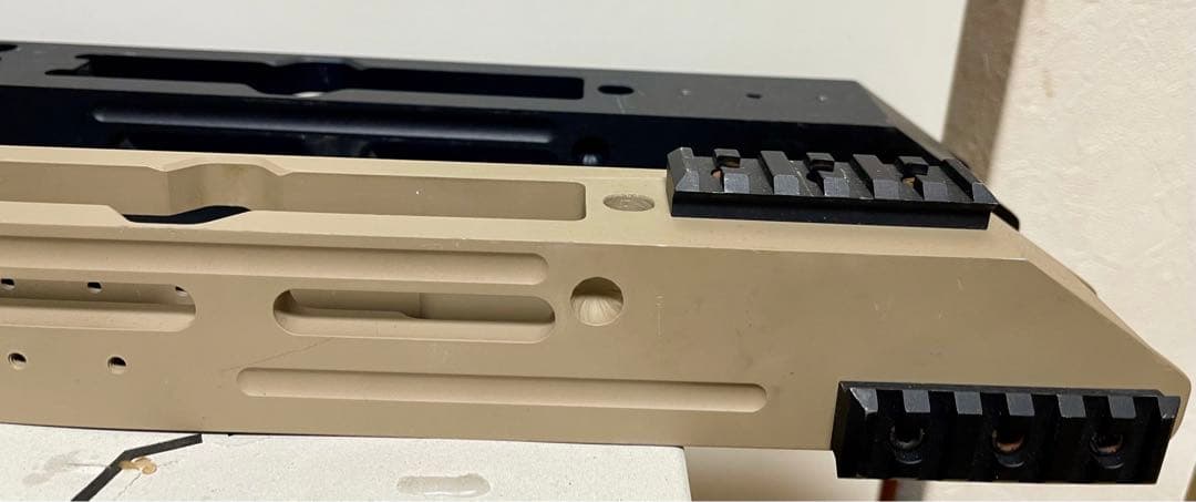 VSR10 エアガン用モジュラーフレーム ブラック ベージュ