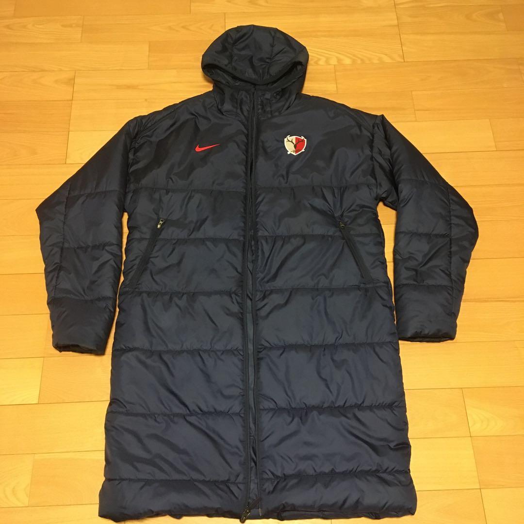 【選手/スタッフ絶賛着用中】鹿島アントラーズ　ダウンコート　選手支給品　新品②