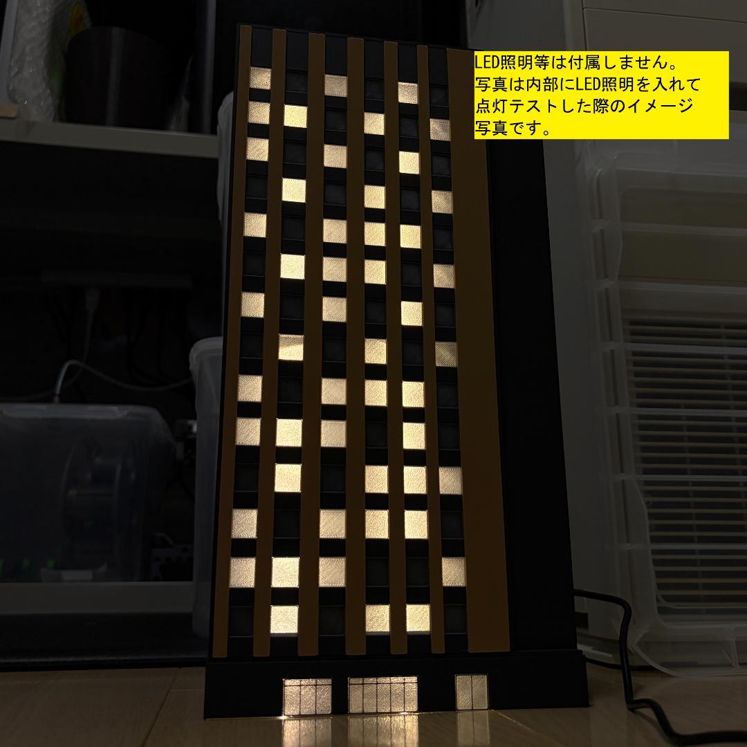 Nゲージ ビジネスホテルC（完成品）模型 ストラクチャー