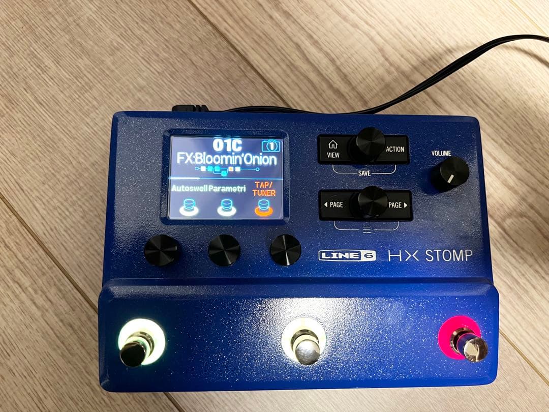 LINE 6 HX Stomp ブルー