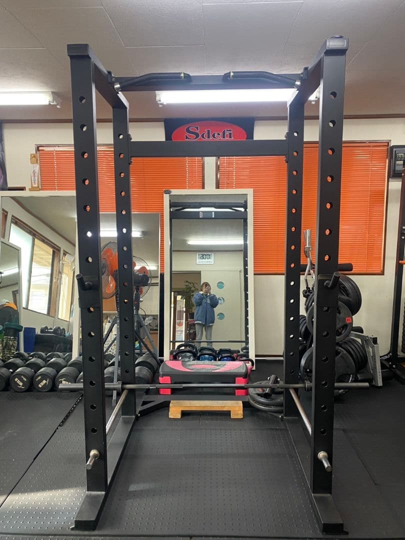 バーベルラック 黒