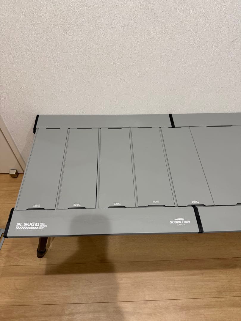 Soomloom 4.5ユニット高さ調節可能折りたたみ式　IGTキャンプテーブル