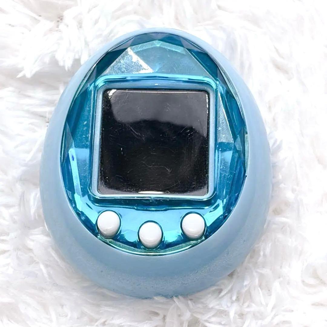 ✨️極美品✨️たまごっち ID ブルー ストラップ付き 動作OK