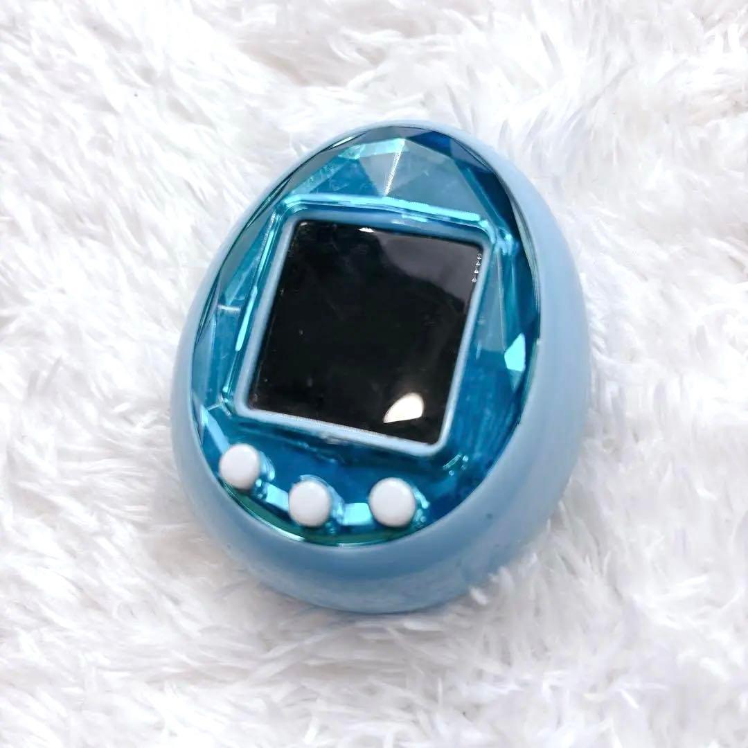 ✨️極美品✨️たまごっち ID ブルー ストラップ付き 動作OK