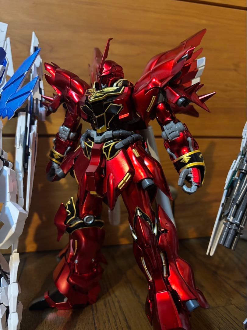 MG ペルフェクティビリティ　フルアーマーユニコーン　シナンジュ　チタニウム