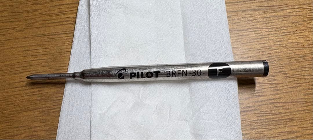 野原工芸 スタンダードボールペン 栃縮杢 玉クリップ ゴールド金具