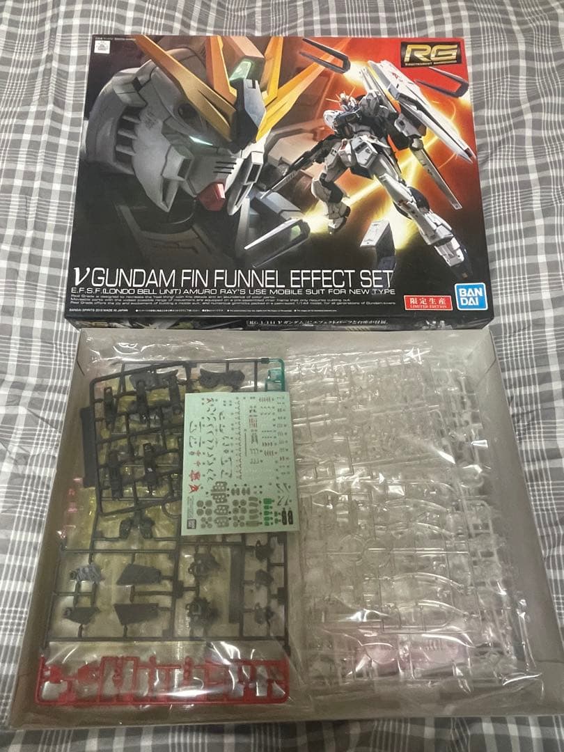 【未開封】 【限定生産】 RG νガンダム　フィン・ファンネルエフェクトセット