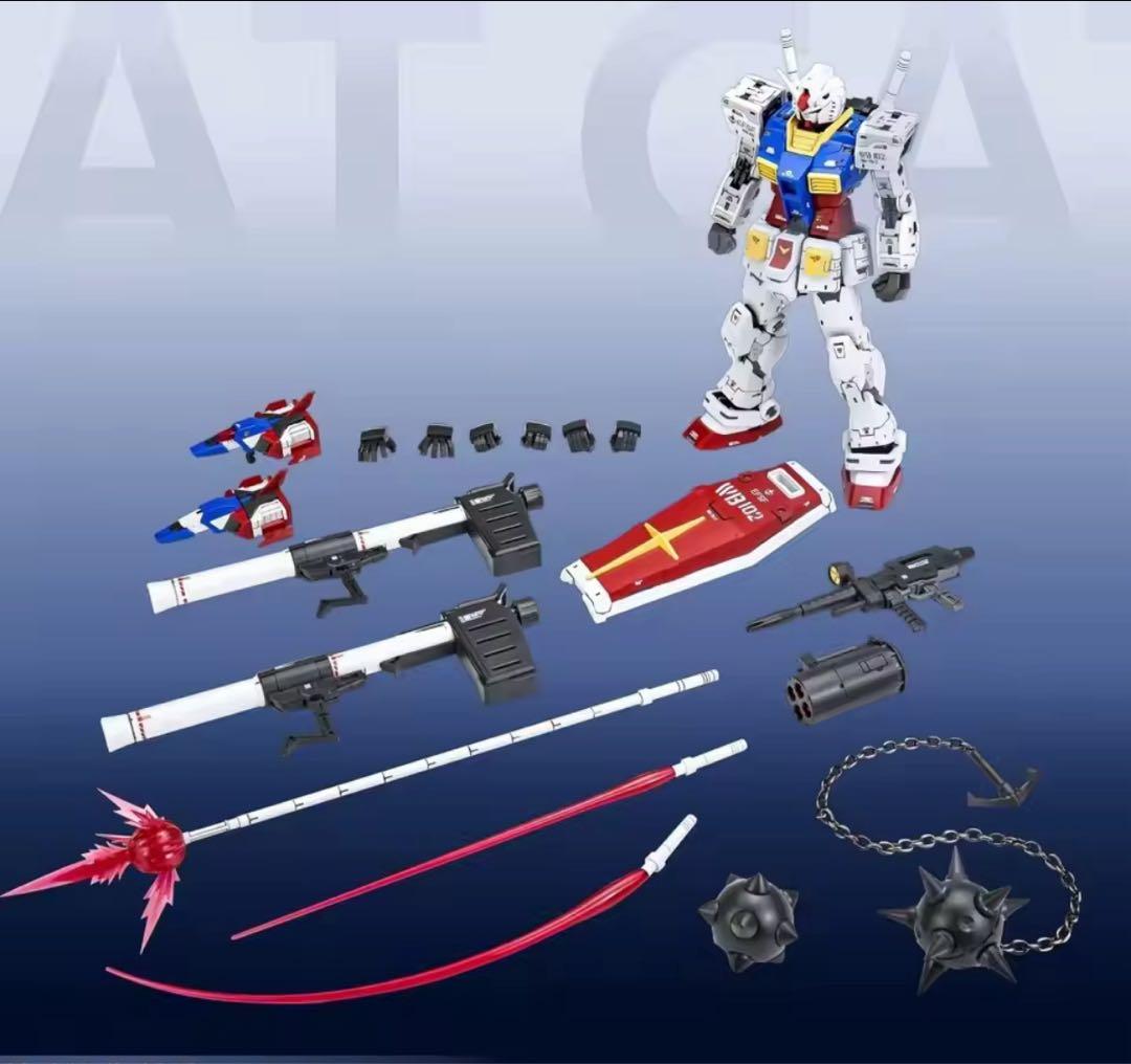 1/100 拡大版RG RX-78-2 Ver.2.0フルセット海外製