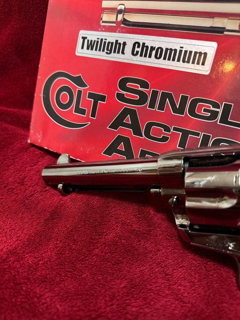 タナカワークス　SAA シングルアクションアーミートワイライトクローム