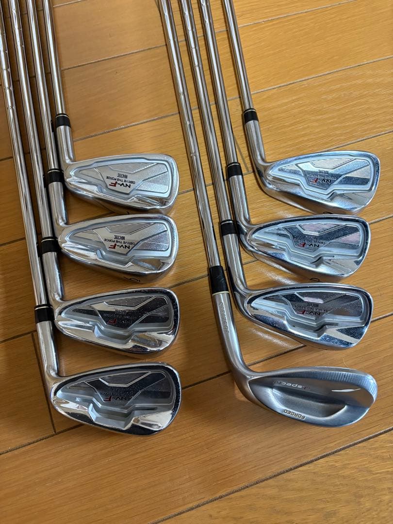 マックテックNV-Fアイアン＋フォーティーンウェッジ8本セット