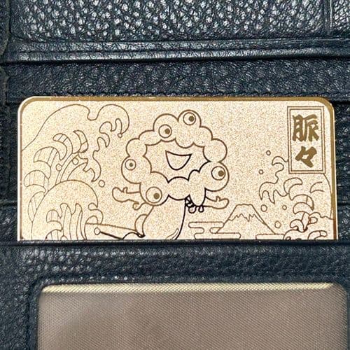 関西万博　EXPO2025 黄金カード　ミャクミャク　新品未使用品1つ