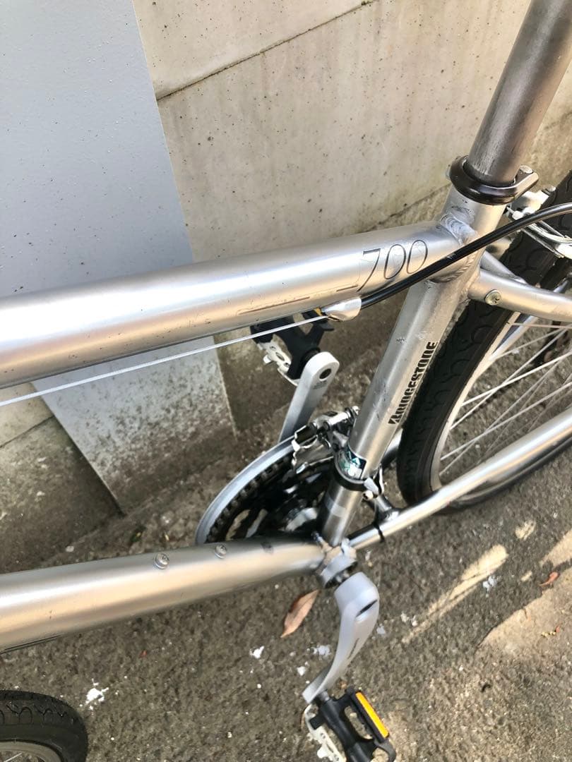 【美品・整備済】ブリヂストン　オルビー700 21速　クロスバイク　CT420