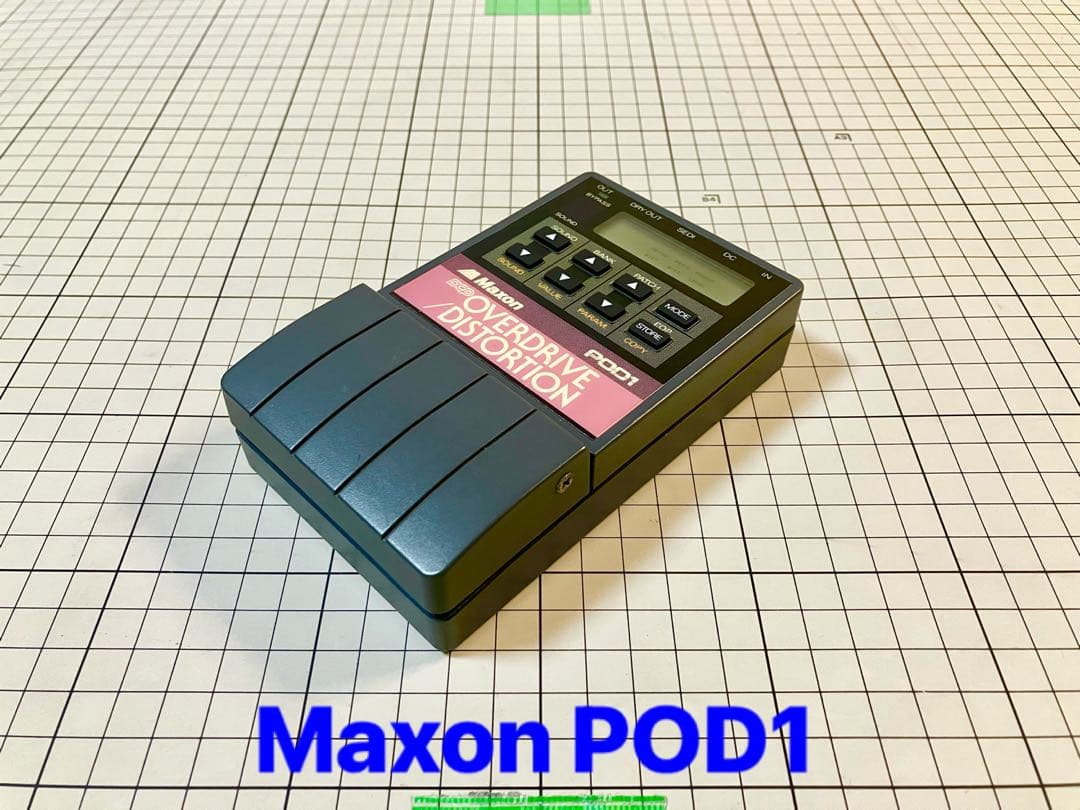 POD1 Maxon オーバードライブ / ディストーション マクソン