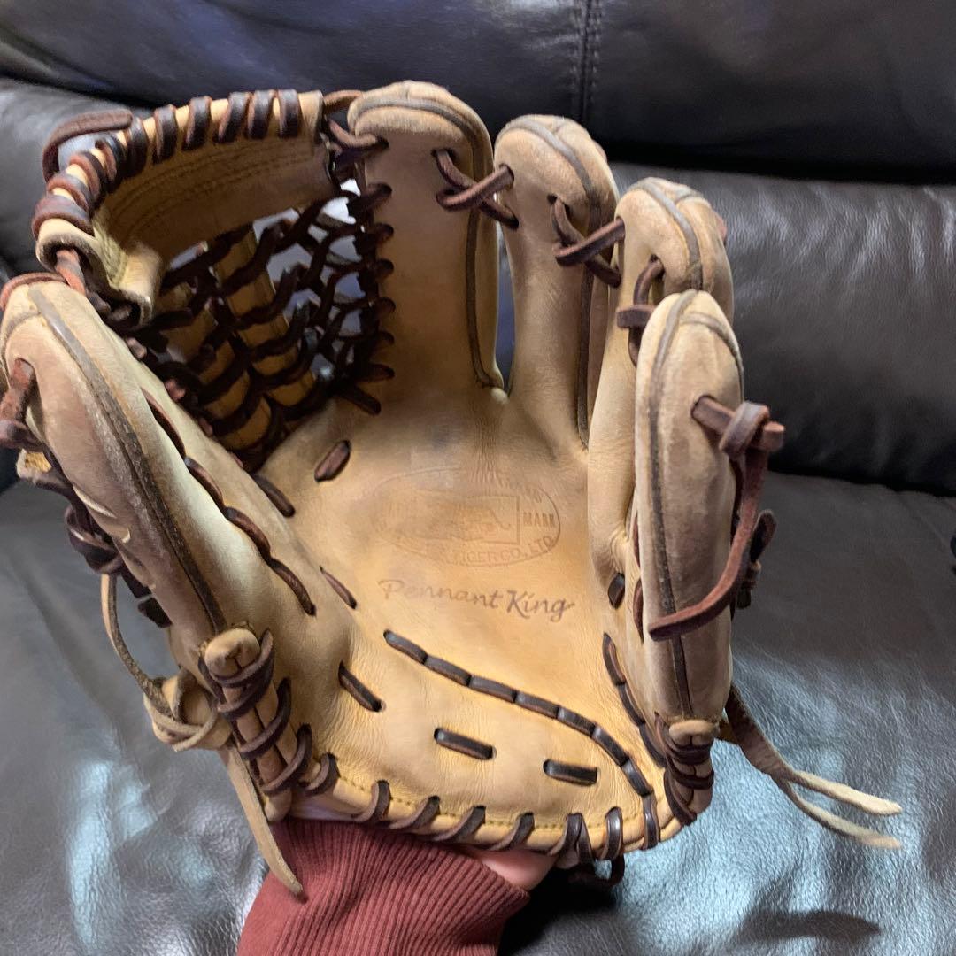 ミツワタイガー　硬式内野手用グローブ