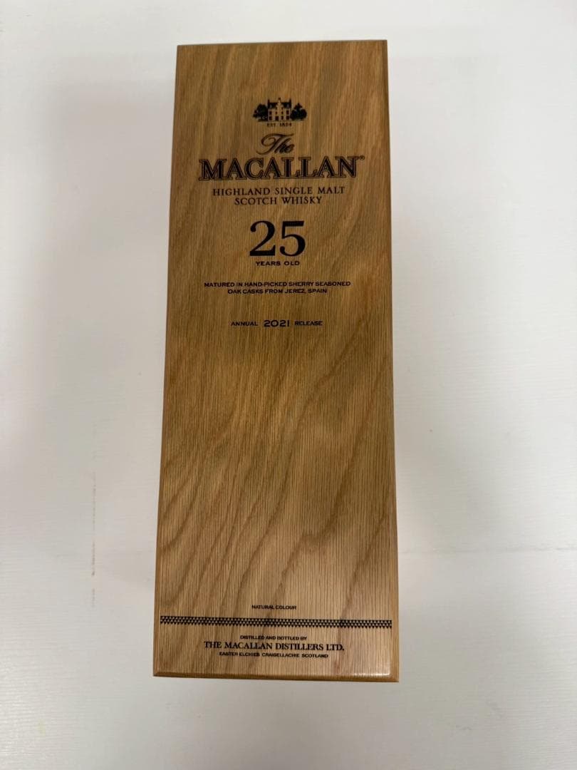 MACALLAN 25年 シングルモルトウイスキー 700ml