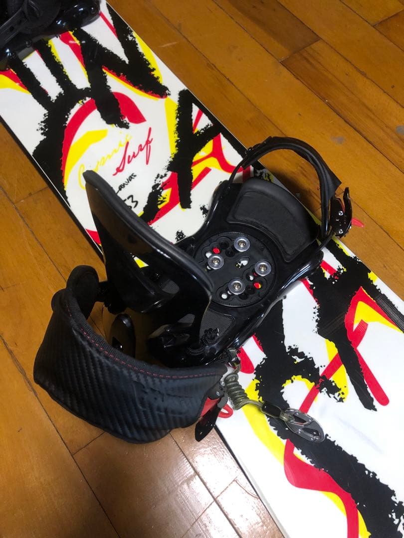 スノーボード コスミックサーフ COSMIC SURF ビンディング ケース 板
