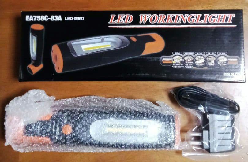 【希少】LED 作業灯　ESCO EA758C-83A