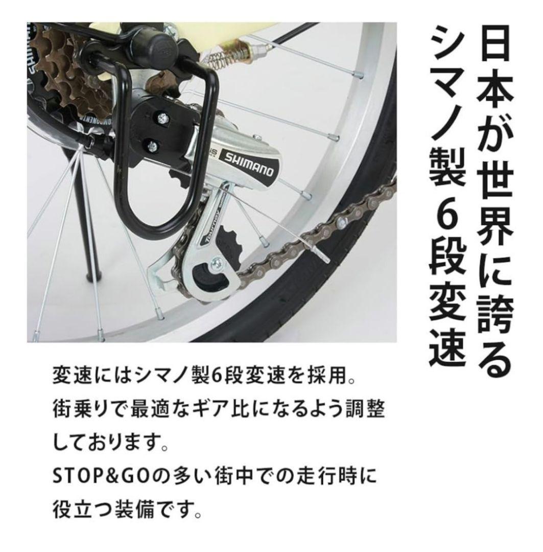 折りたたみ自転車 ギア付き Raychell（レイチェル）