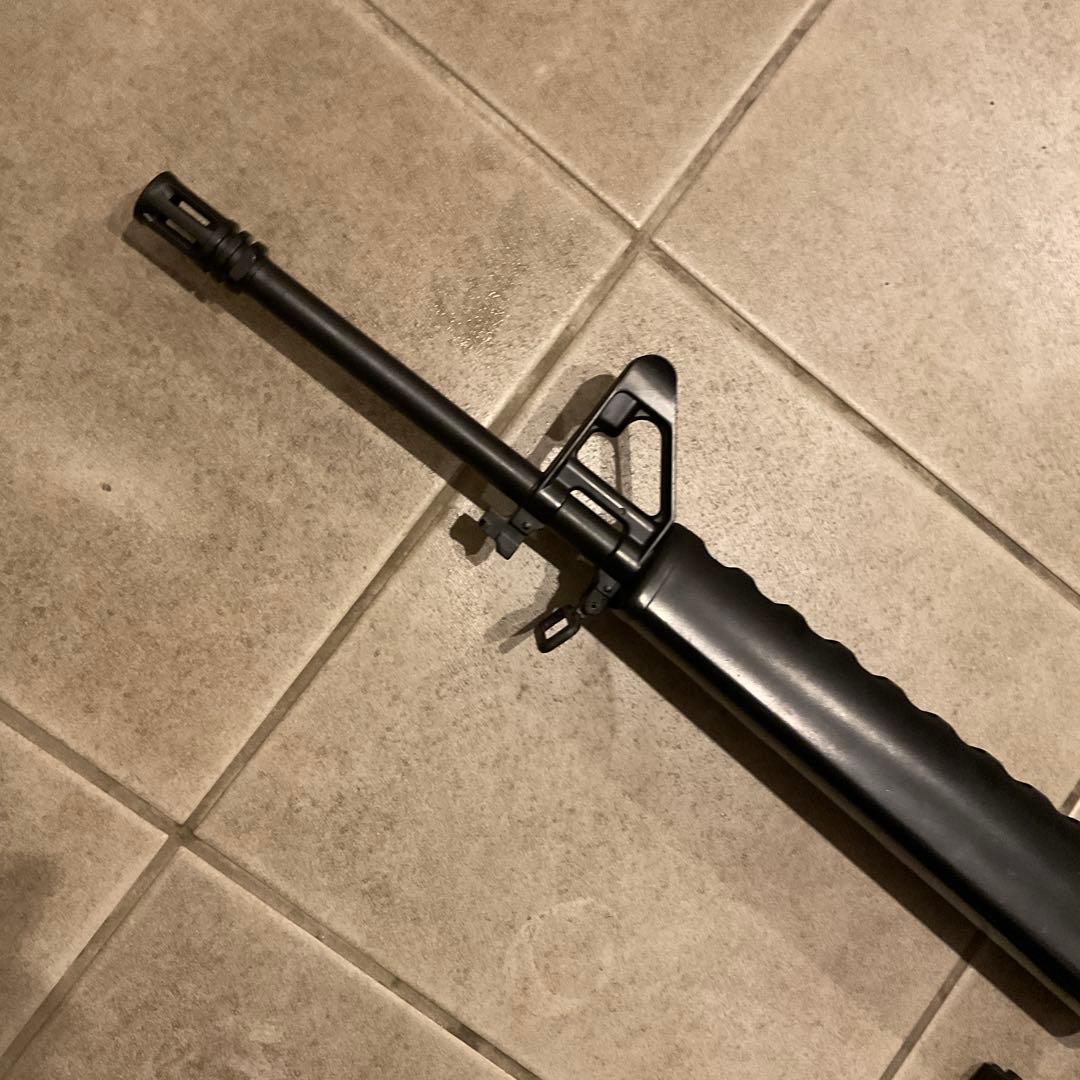 91m/s絶版品東京マルイ純正電動ガンM16A1 メンテ済＋300連マガジン良品
