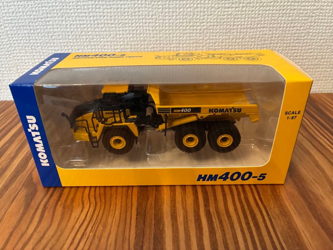 コマツ ミニチュアモデルセット 6点セット