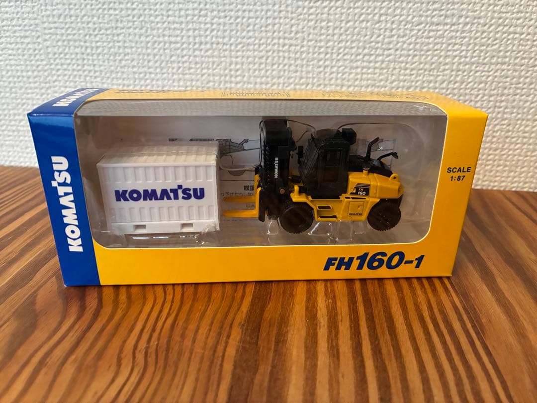 コマツ ミニチュアモデルセット 6点セット