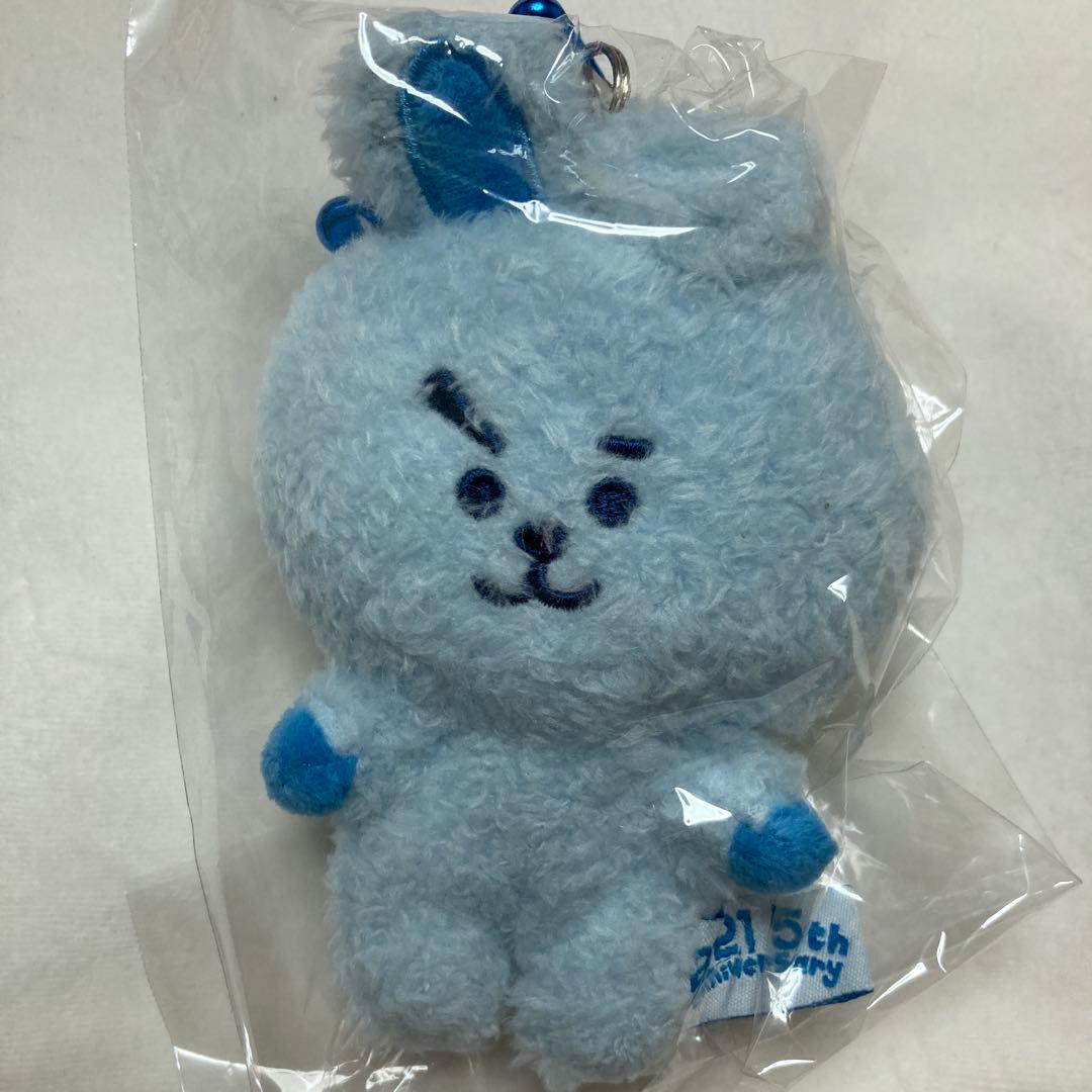 BT21 COOKY 5周年 レインボーカラーマスコット　クッキー