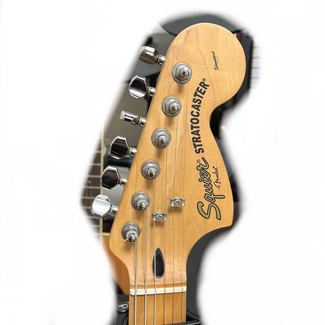 Squier ギター　黒