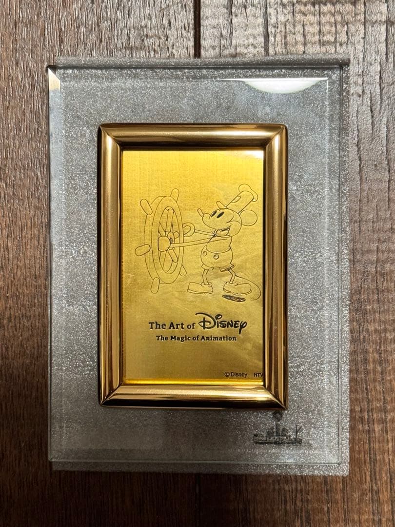 ディズニーアート展　純金1グラム記念カード　ウィリー　田中貴金属　貴重　激レア！