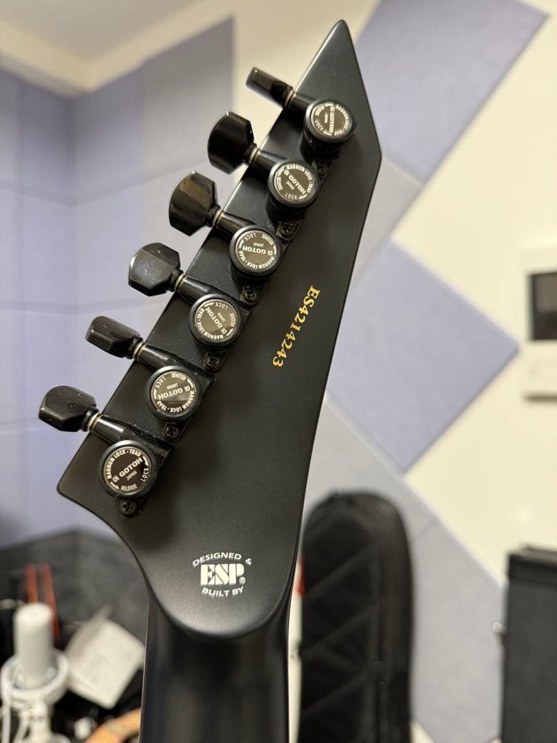 ギター E-II M-II NT HS QM Black Turquoise Burst