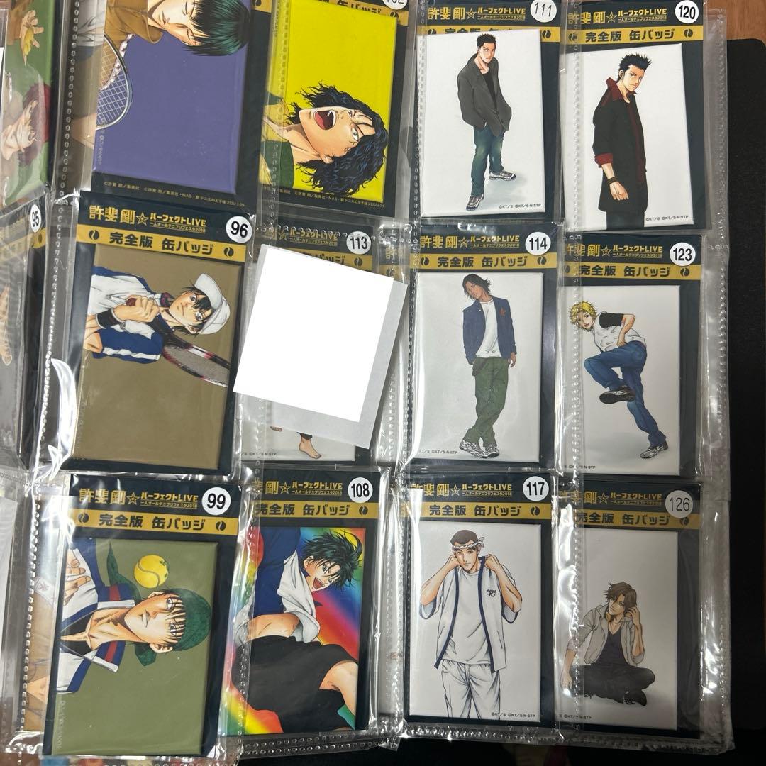 M*5様 テニスの王子様 テニプリ おてふぇす 2018 缶バッジ 170種 ま