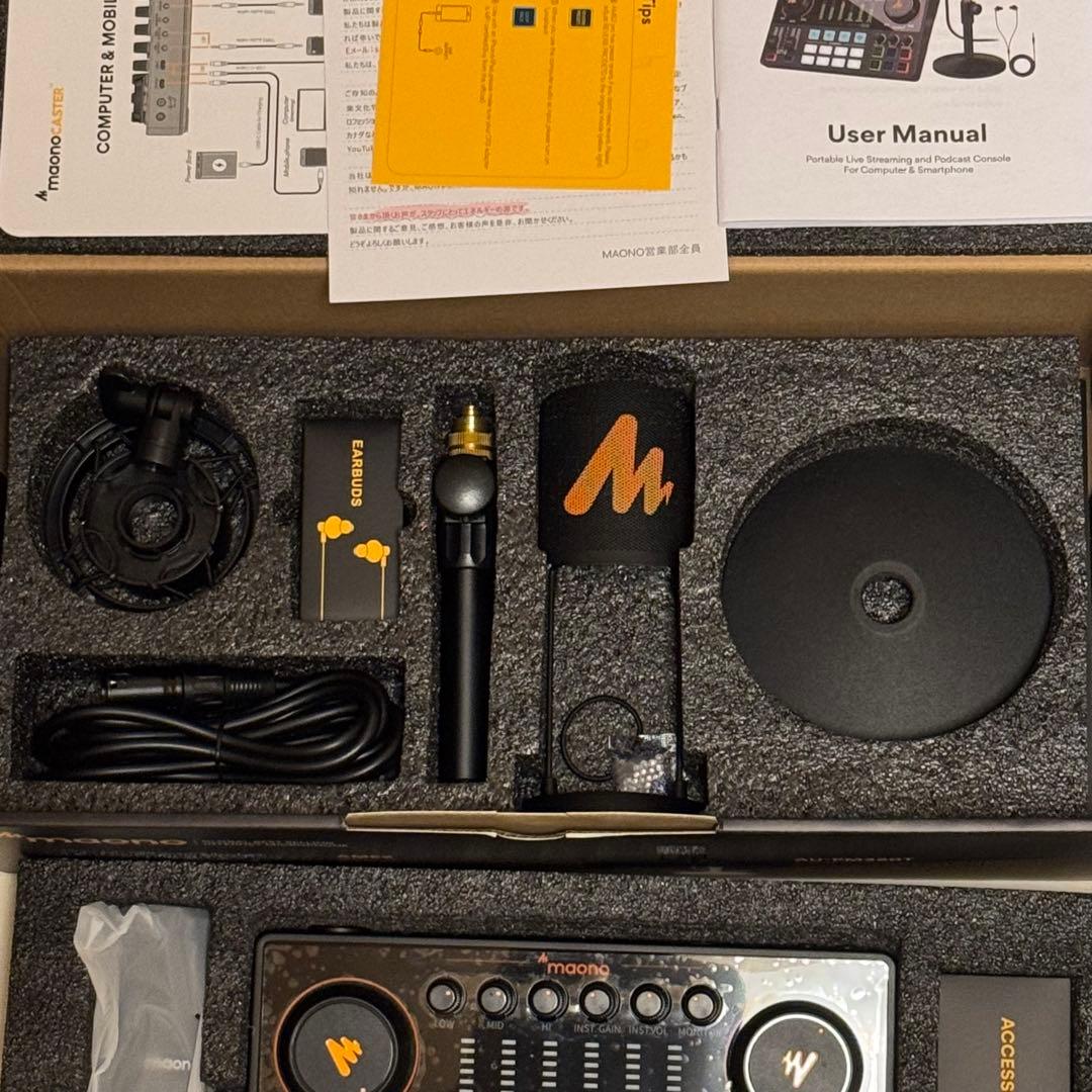 ☆MAONO CASTER AME2A 配信用ミキサーセット