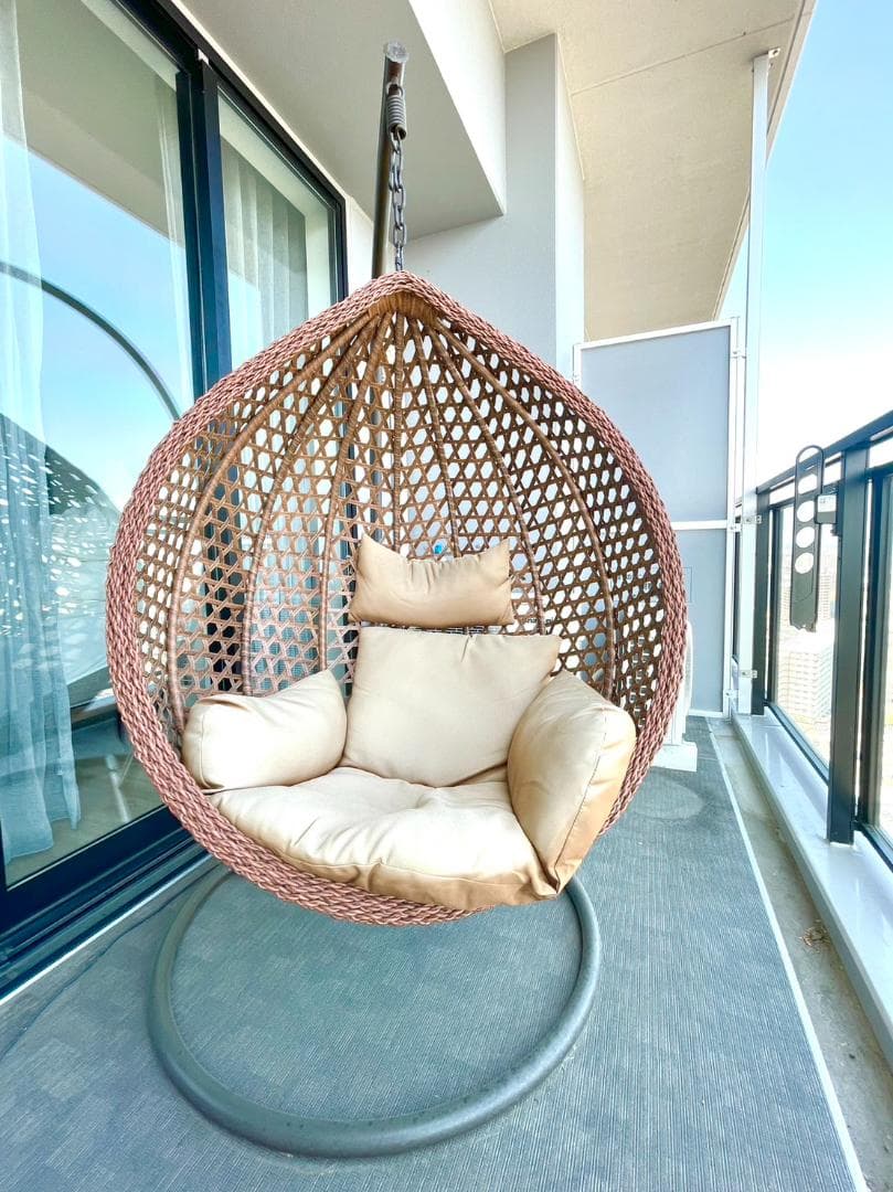 ゆったり　大型　ハンギングチェア　二点出品　2/2