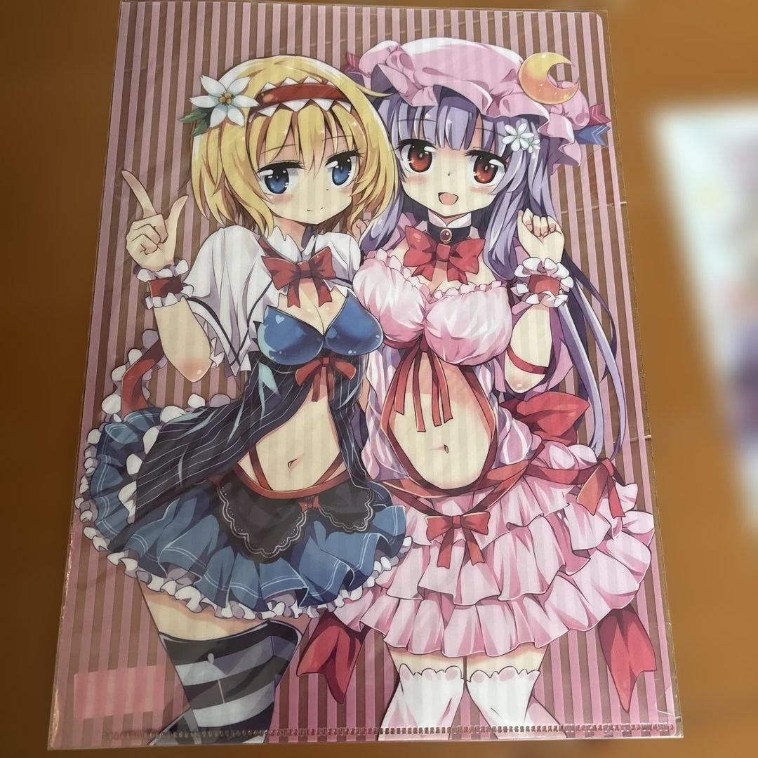 東方Project アリス　霊夢　クリアファイル　アクリルキーホルダー　まとめ売