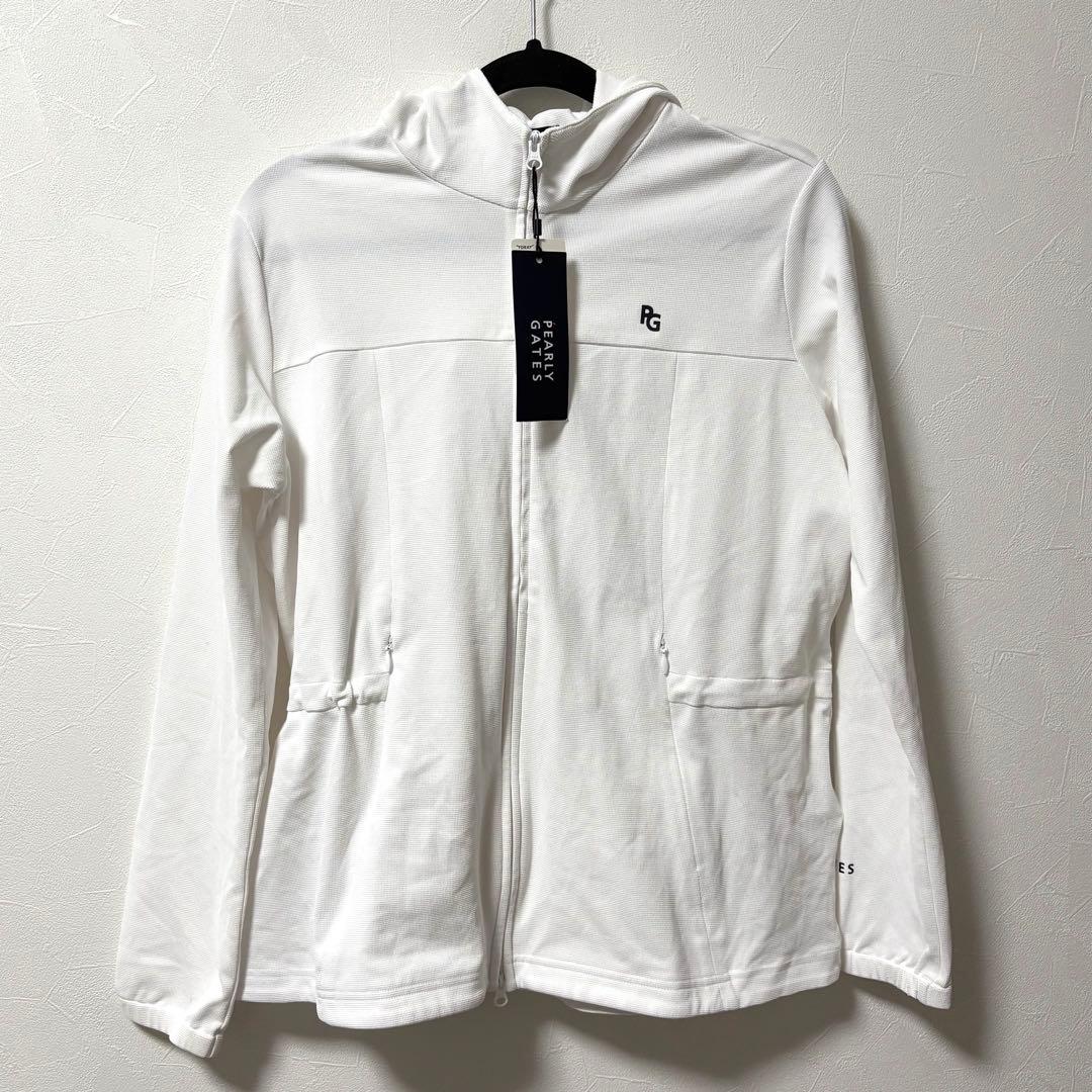 パーリーゲイツ　白　パーカー