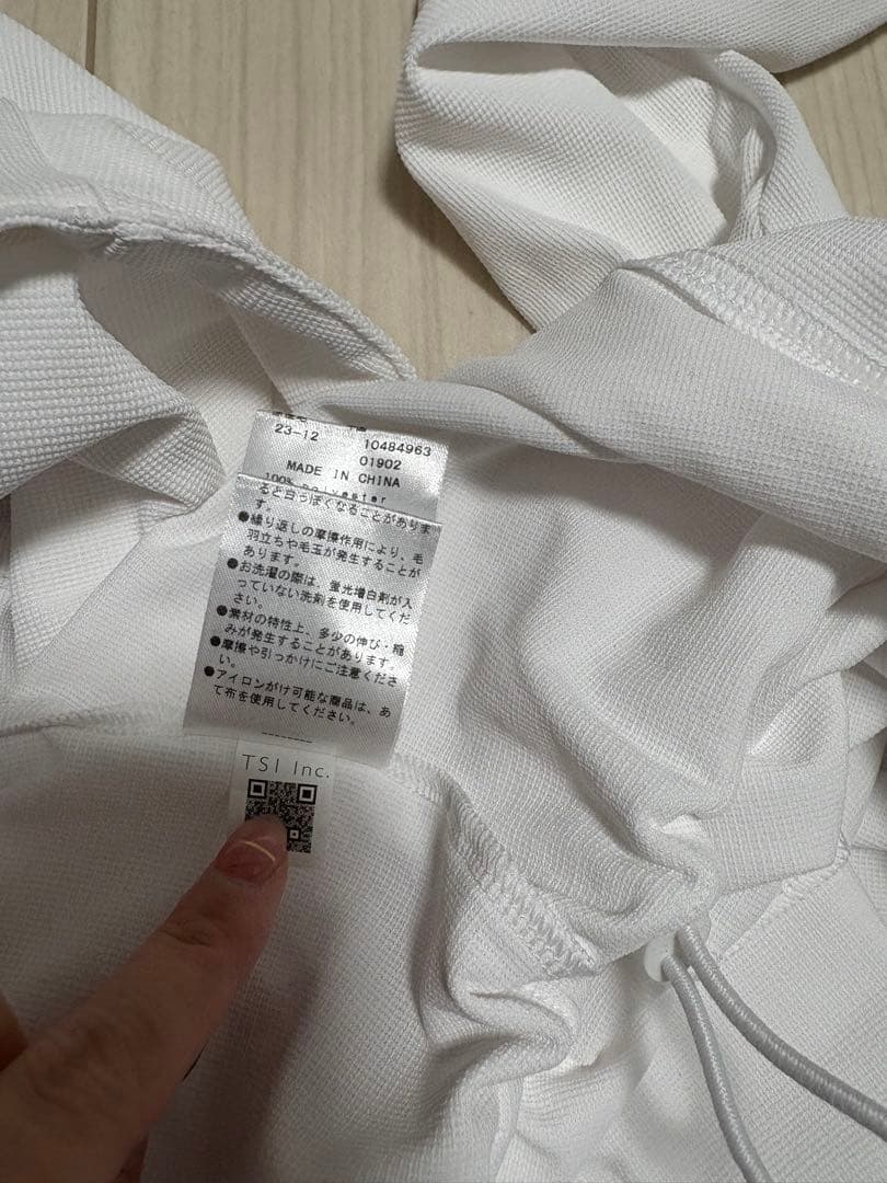 パーリーゲイツ　白　パーカー