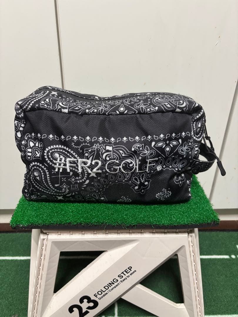レア FR2 GOLF ゴルフ ペイズリー柄 カートバッグ