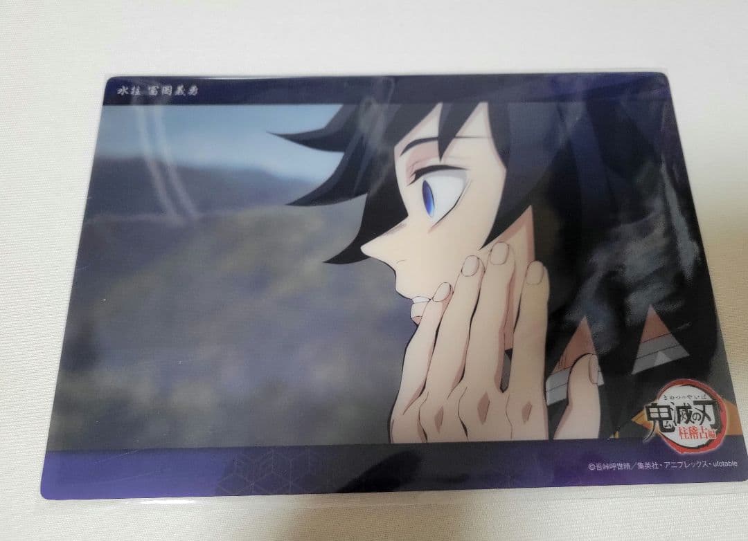 鬼滅の刃　冨岡義勇 WEBSHOPくじ　ビッグクリアカード 　義勇　セット　9枚