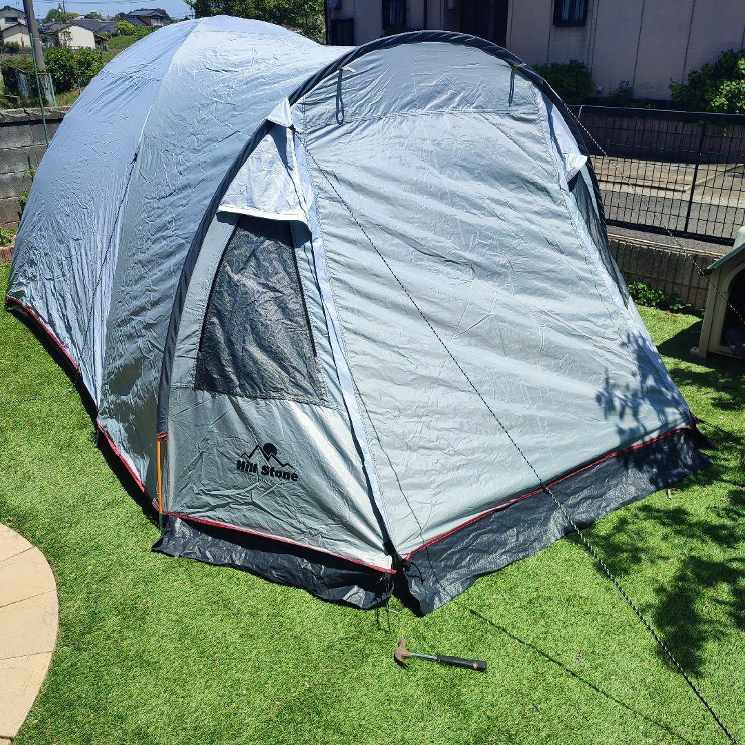 Hill Stone ドーム型2ルームテント ファミリー向け4人用