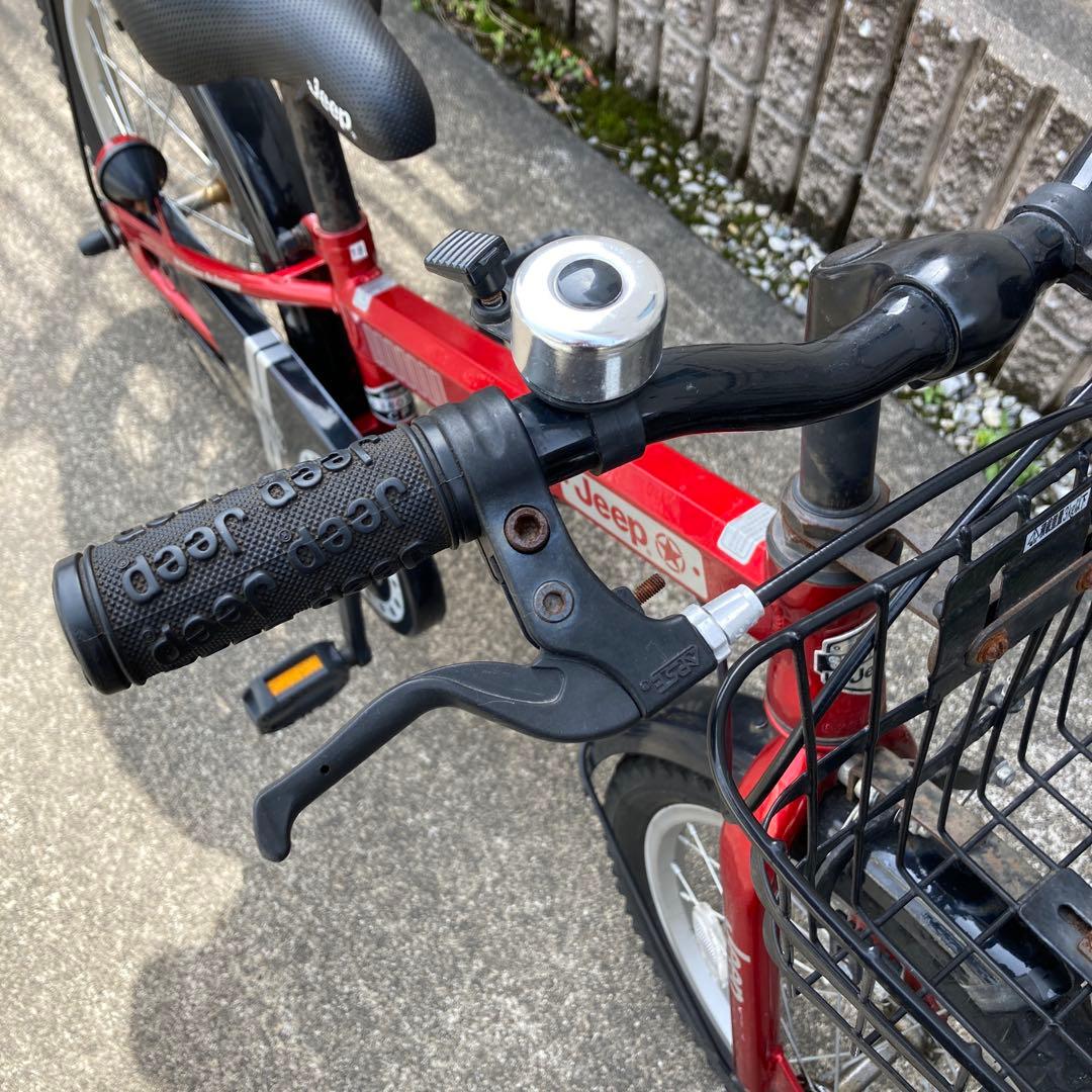 【直接引き渡し希望】jeep ジープ　自転車　キッズ　18インチ