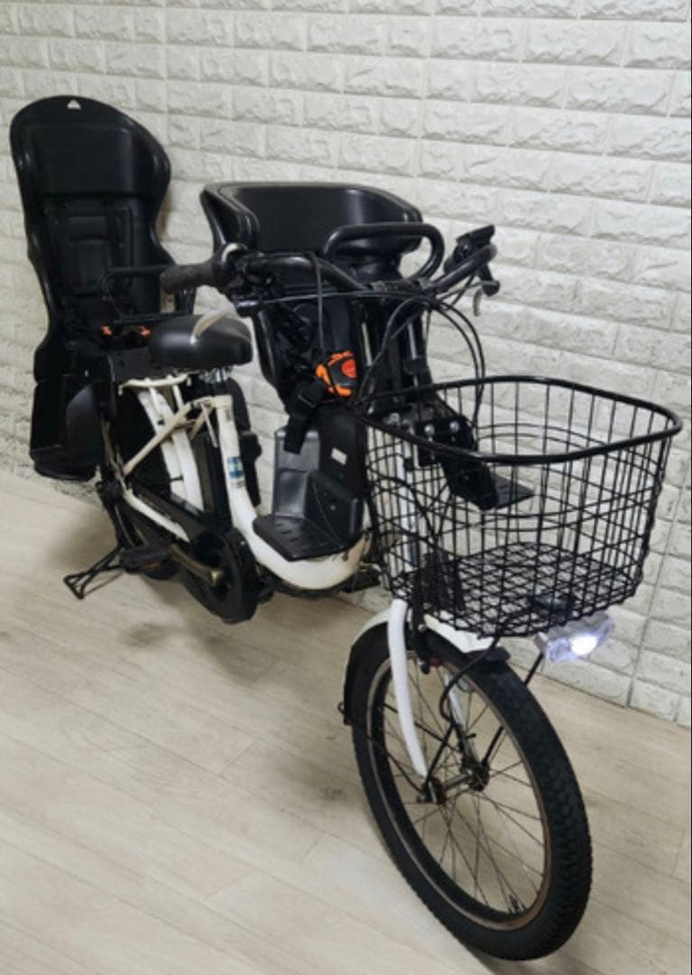 ヤマハ 電動自転車 PASBabby 子供乗せ大容量8.7Ah☆美品☆室内保管☆