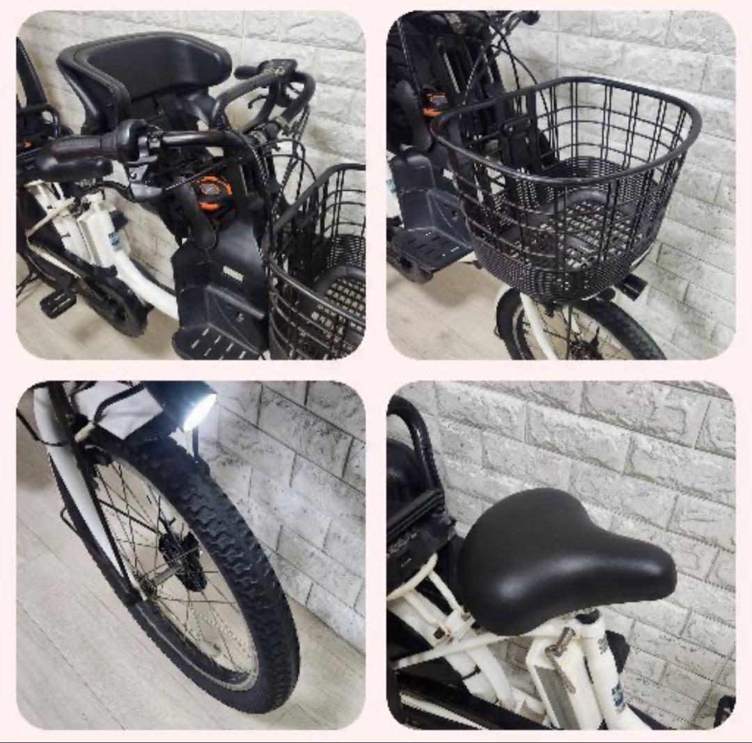 ヤマハ 電動自転車 PASBabby 子供乗せ大容量8.7Ah☆美品☆室内保管☆