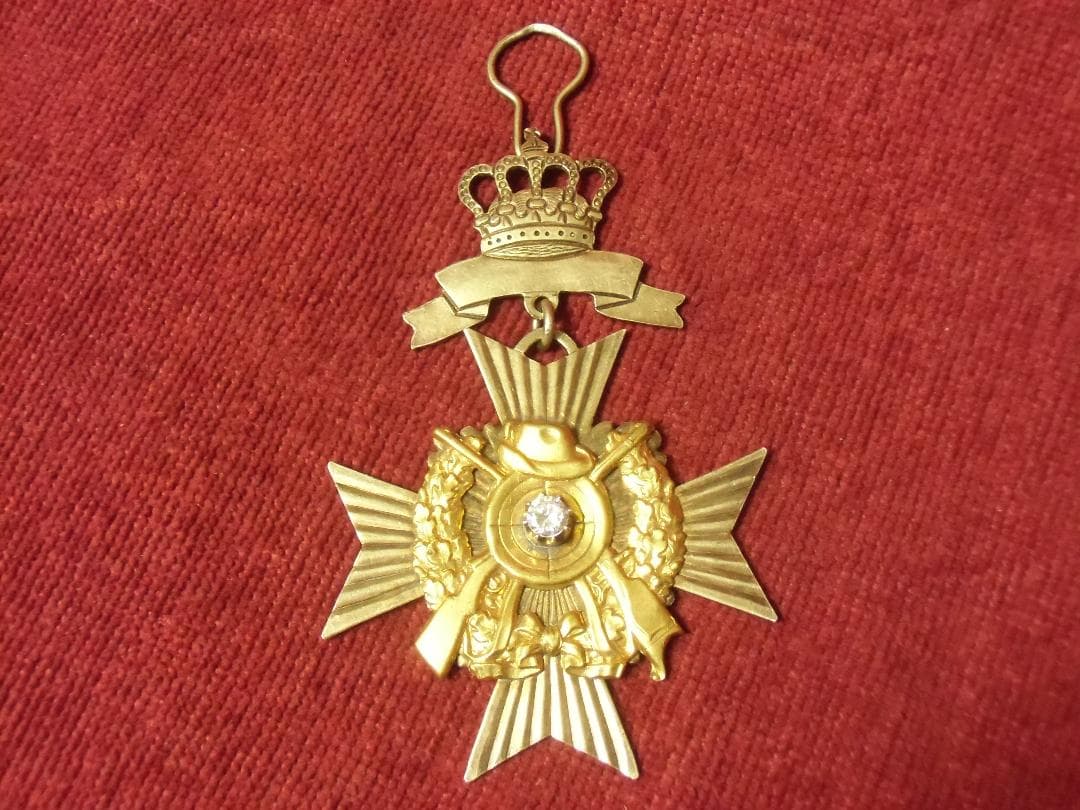 BWドイツ軍/連邦軍＊ケルン・St. Hubertus射撃大会優勝者勲章（実物）