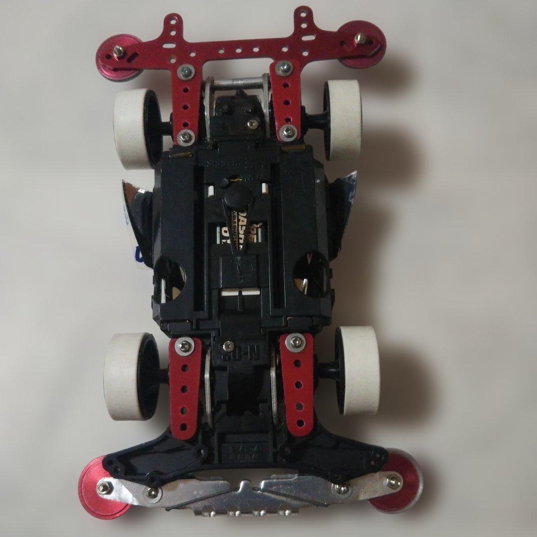 高額パーツ使用⬛️タミヤ⬛️ミニ四駆⬛️塗装済組み立て完成品2台