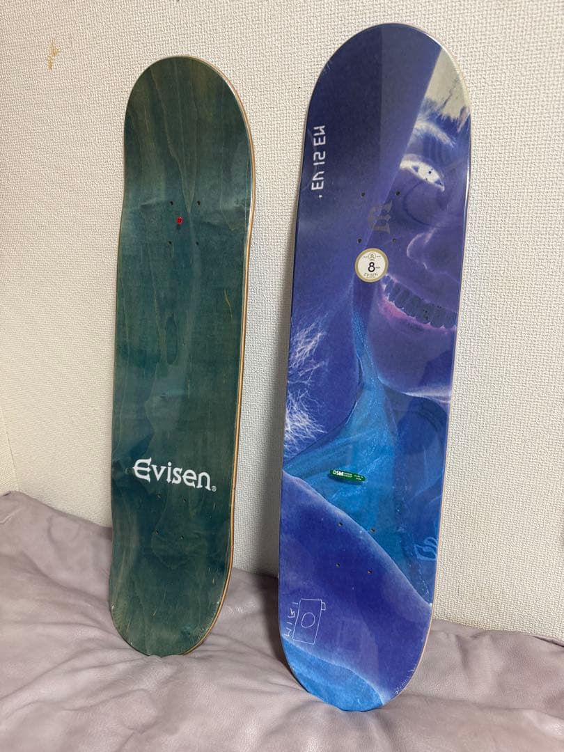 Evisen スケートボード デッキ 8インチ　ゆりぼう　yuribou