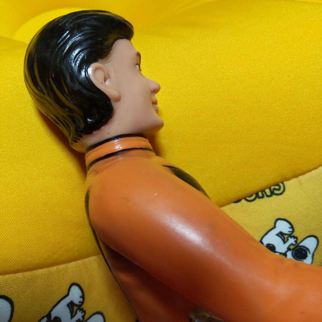 ブルマァク マット隊員 大サイズ 当時物 ソフビ 訳あり品