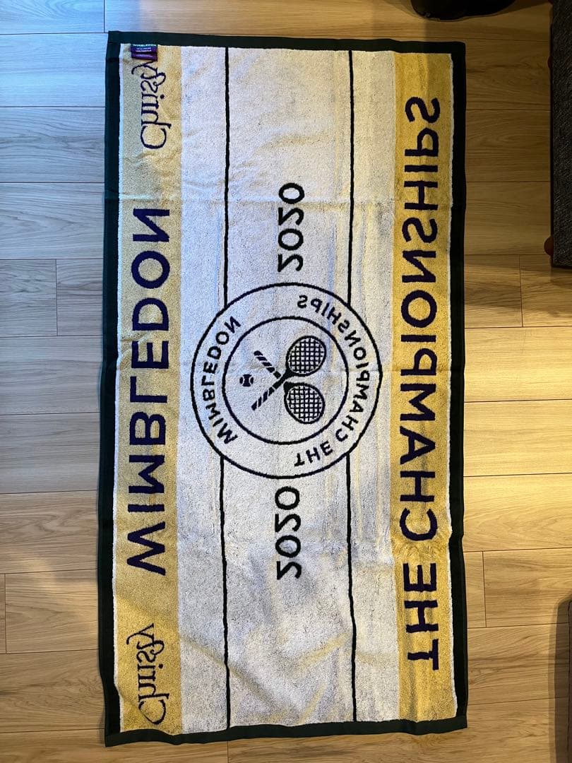 新品未使用　Wimbledon ウィンブルドン　公式タオル